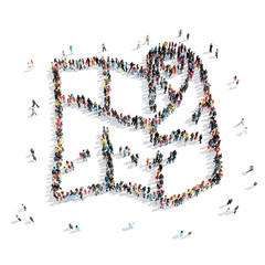 group  people  shape  map