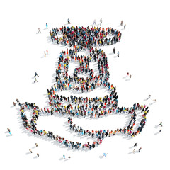 people  shape  oil valve