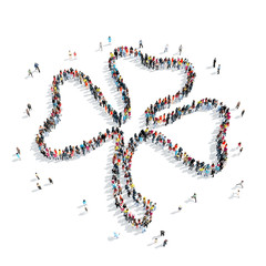  group  people  shape  leaf cartoon