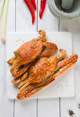 malaysian style spicy crab
