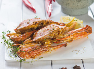 malaysian style spicy crab