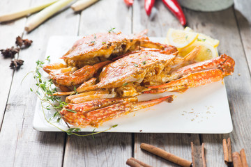 malaysian style spicy crab