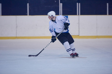 ice hockey player in action