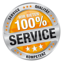 Wir bieten 100% Service - Service, Qualität, Kompetenz