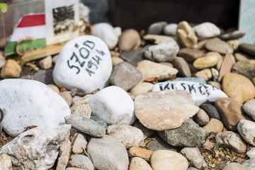 Art Commemoration of the Hungarian Jewish victims of World War II, Liberty Square, Budapest, Hungary