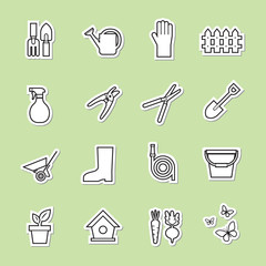 garden tools icon