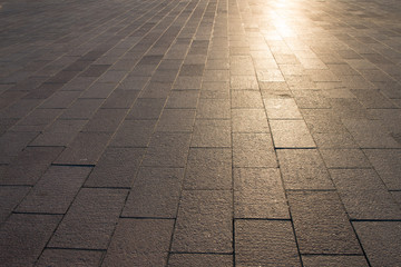 Sidewalk pavement texture