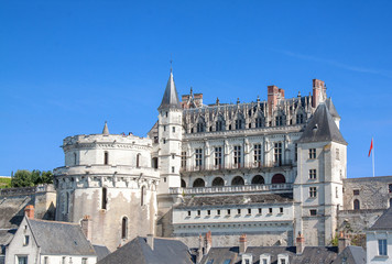 Le château renaissance d'Amboise, Indre et Loire, Pays de Loire, france 