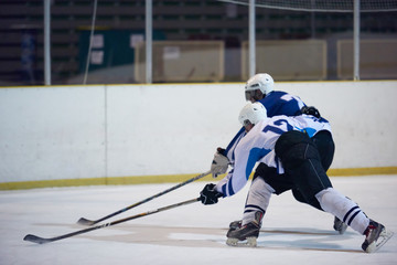 Obraz premium ice hockey sport players