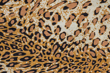 Tiger print fabric