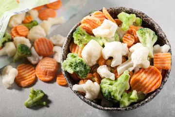 Photo sur Plexiglas Légumes Légumes surgelés assortis
