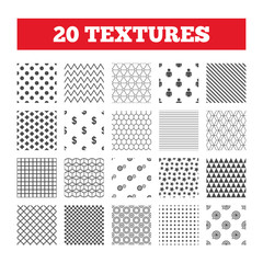 Business signs. Human and aim targer with arrow.