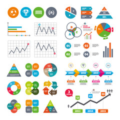 Football icons. Soccer ball sport.