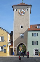 Fototapeta na wymiar Altmühltor in Kehlheim
