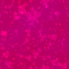 pink hearts irregularly placed  on magenta backgroud - seamless - seamless pattern texture - valentine day