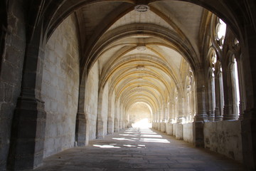 Fototapeta premium Cloître de l'Abbaye de la Chaise-Dieu