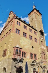 Fototapeta na wymiar Altes Rathaus in Würzburg