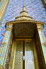  thailand asia   in  bangkok gold  colors religion      mosaic