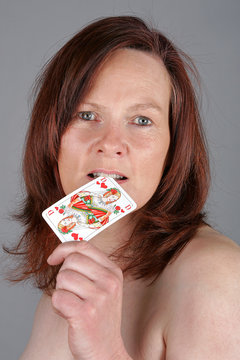 Herz Dame