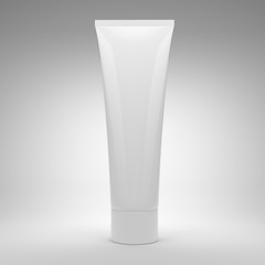 Blank cosmetics bottle. Best for hand or face cream.