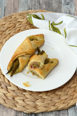 Fagottini di asparagi e prosciutto