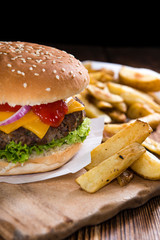 Homemade Burger