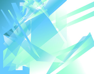 Futuristic background with angular, edgy shapes. Abstract geomet