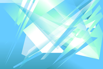 Futuristic background with angular, edgy shapes. Abstract geomet