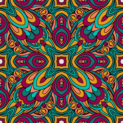 Abstract Tribal vintage ethnic seamless pattern ornamental 