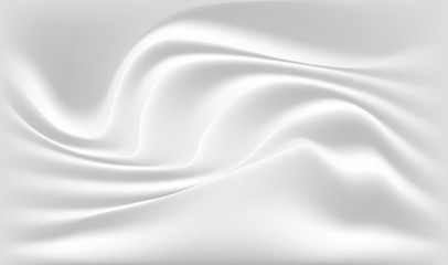 abstract white background with smooth lines