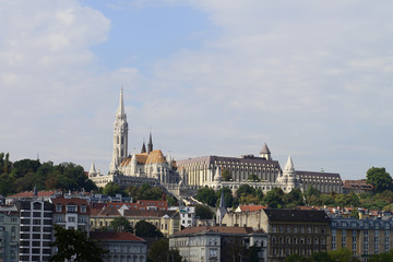 Budapest Matthias Church and Fisherman's Bastion