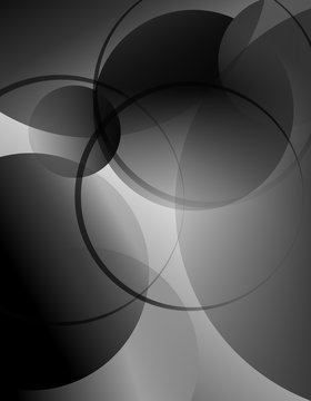 Abstract technology background with  circles design