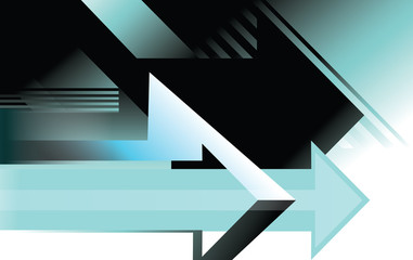 arrow background design page conceptual vector illustration