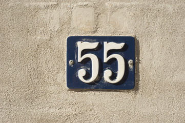 Address number 55