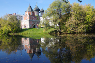 Fototapeta na wymiar MOSCOW, RUSSIA - September 23, 2015: The Estate Of The Romanovs
