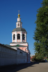 MOSCOW, RUSSIA - September 21, 2015: St. Daniel monastery in Mos
