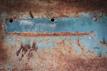 rusty metal plate panel corroded texture background
