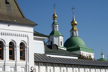MOSCOW, RUSSIA - September 21, 2015: St. Daniel monastery in Mos