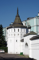 MOSCOW, RUSSIA - September 21, 2015: St. Daniel monastery in Mos