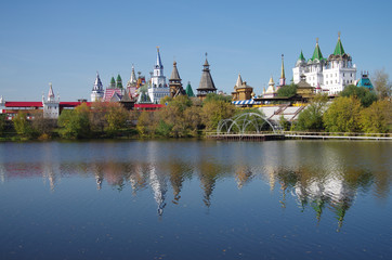 MOSCOW, RUSSIA - September 23, 2015: The Kremlin in Izmaylovo