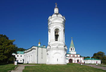 MOSCOW, RUSSIA - September 16, 2014: View of the Kolomenskoye es