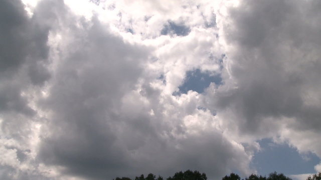 Breathtaking cloudy sky