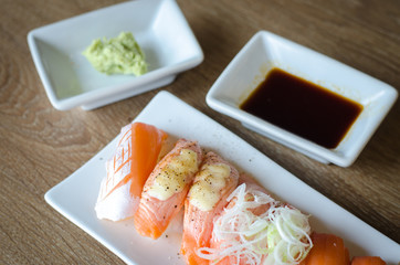 Fototapeta na wymiar sushi