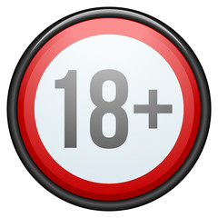 18 plus sign