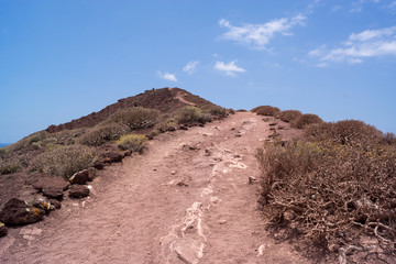 Wandern auf dem Montaña Roja