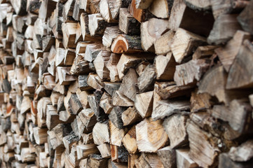 Pile of firewood