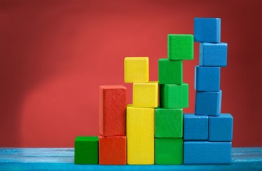 Obraz premium Block Steps.