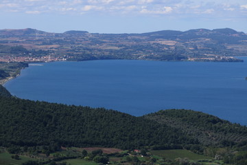 Obraz premium lago di Bolsena