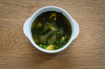 Japanese miso soup