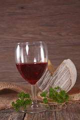 wine and cheese